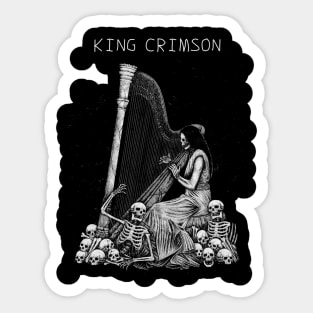 Family Skull Play King Crim Sticker